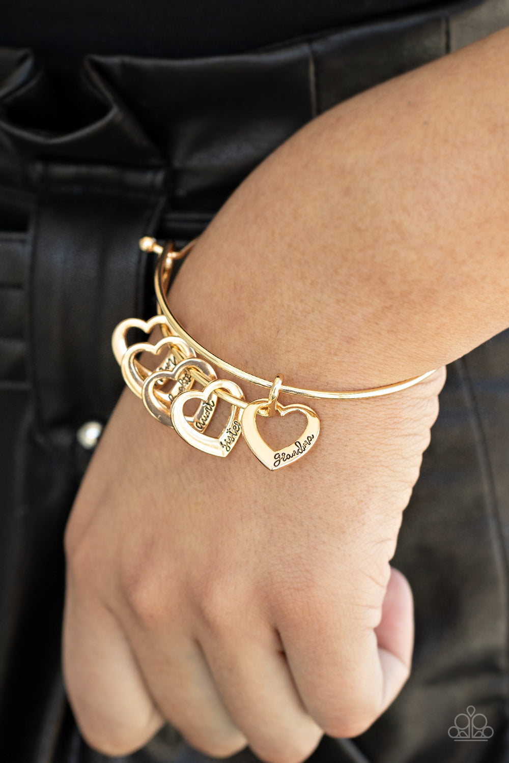 Paparazzi- A Charmed Society - Gold Bracelet