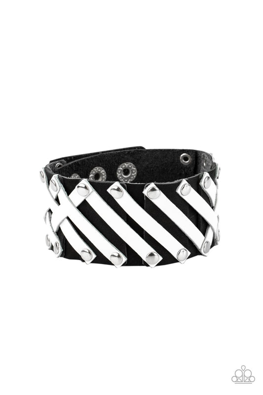 Paparazzi - Rebel Rumble - Black Urban Bracelet