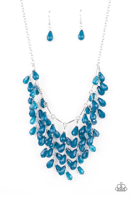 Paparazzi - Garden Fairytale - Blue Necklace