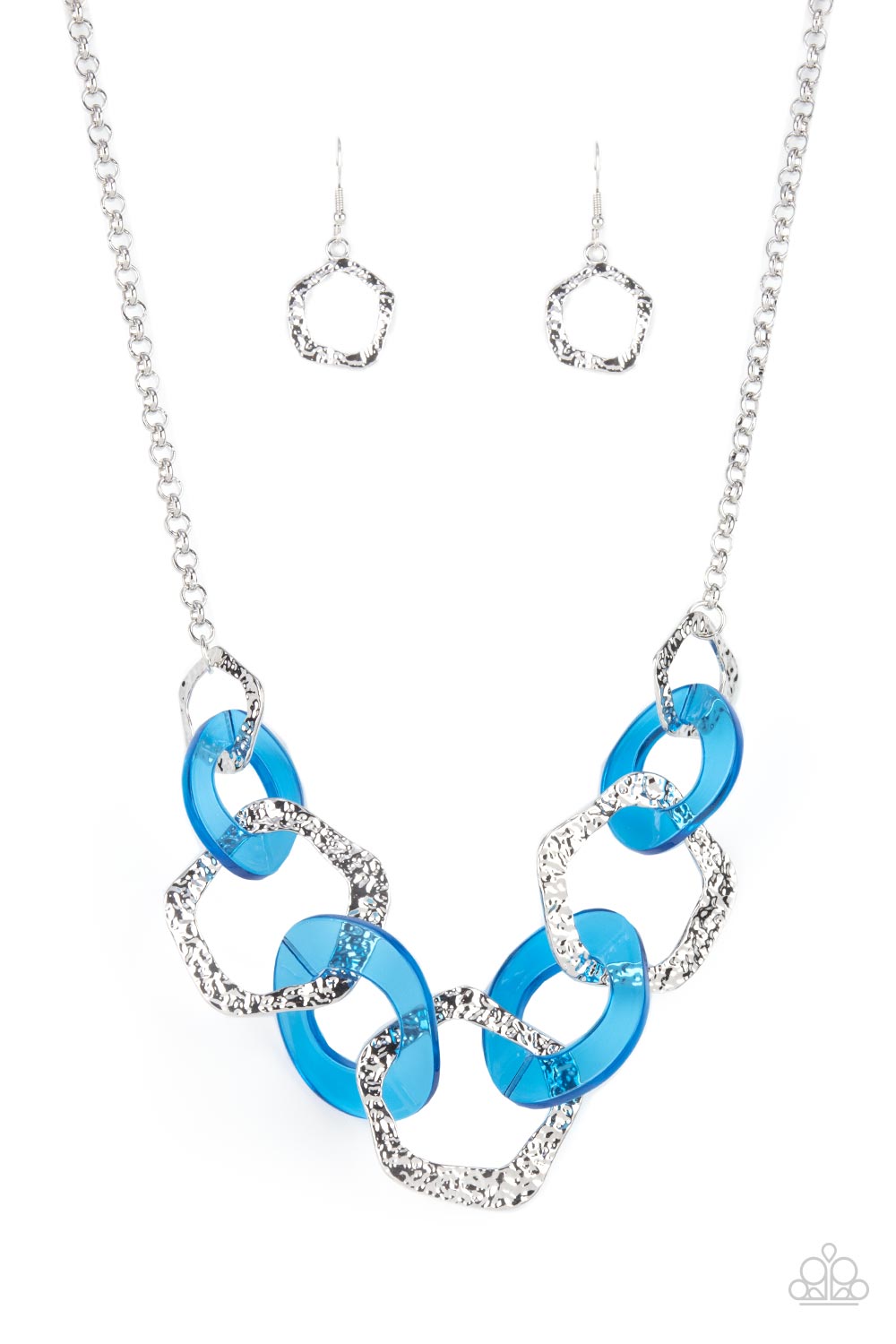 Paparazzi - Urban Circus - Blue Necklace