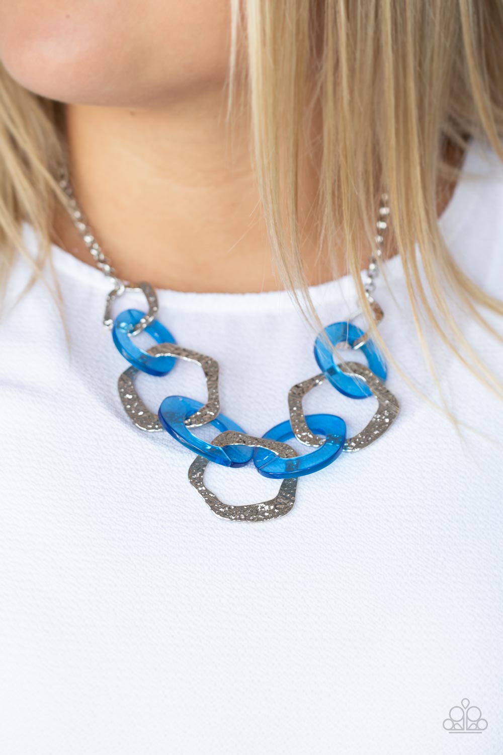 Paparazzi - Urban Circus - Blue Necklace