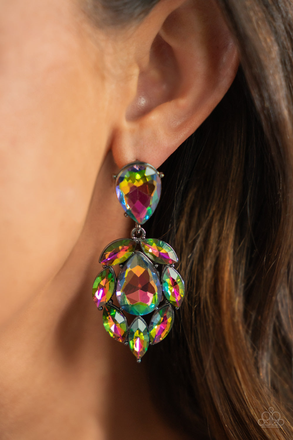 Paparazzi - Galactic Go-Getter - Multi Earrings