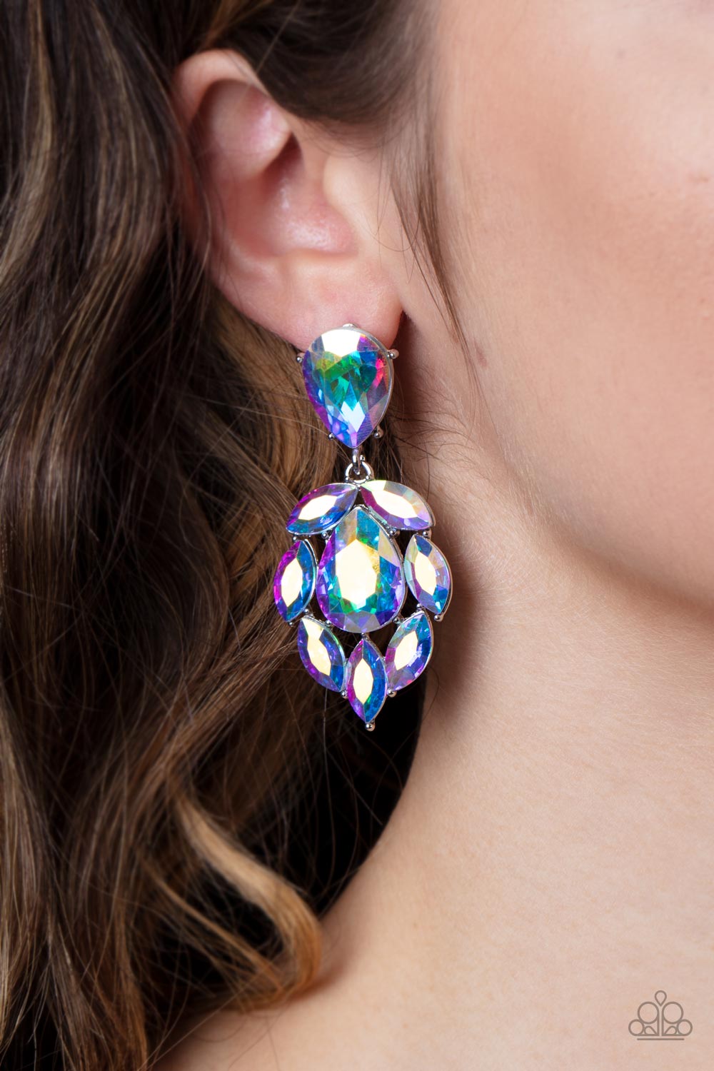 Paparazzi - Galactic Go-Getter - Multi Earrings