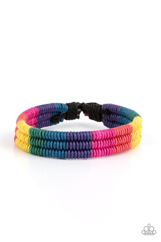 Paparazzi - Rainbow Renegade - Multi Bracelet