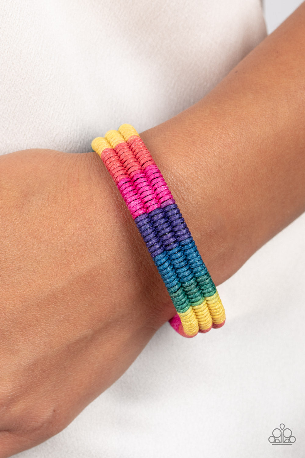 Paparazzi - Rainbow Renegade - Multi Bracelet