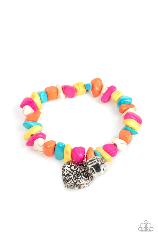 Paparazzi - Love You to Pieces - Multi Bracelet