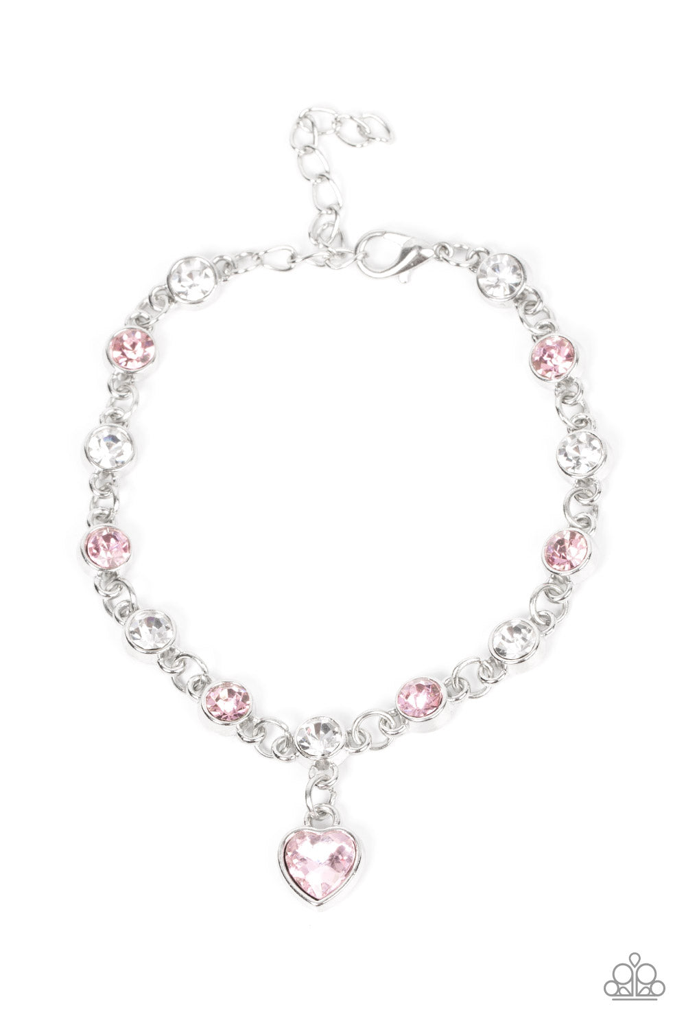 Paparazzi - Truly Lovely - Pink Bracelet