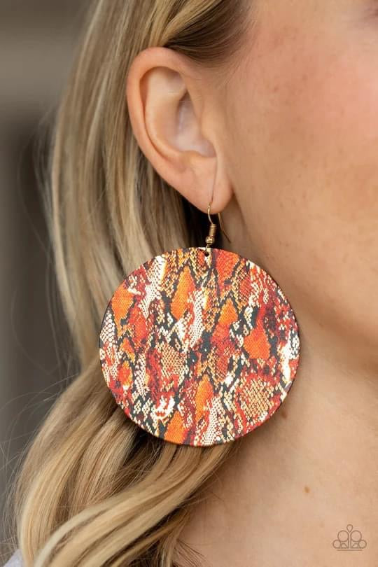 Paparazzi - I’m Only Animal - Multi Earrings