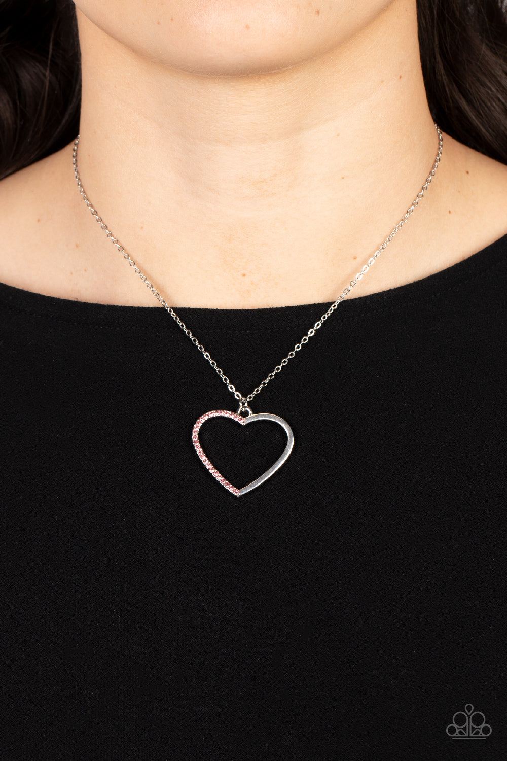 Paparazzi- Love to Sparkle - Pink Necklace