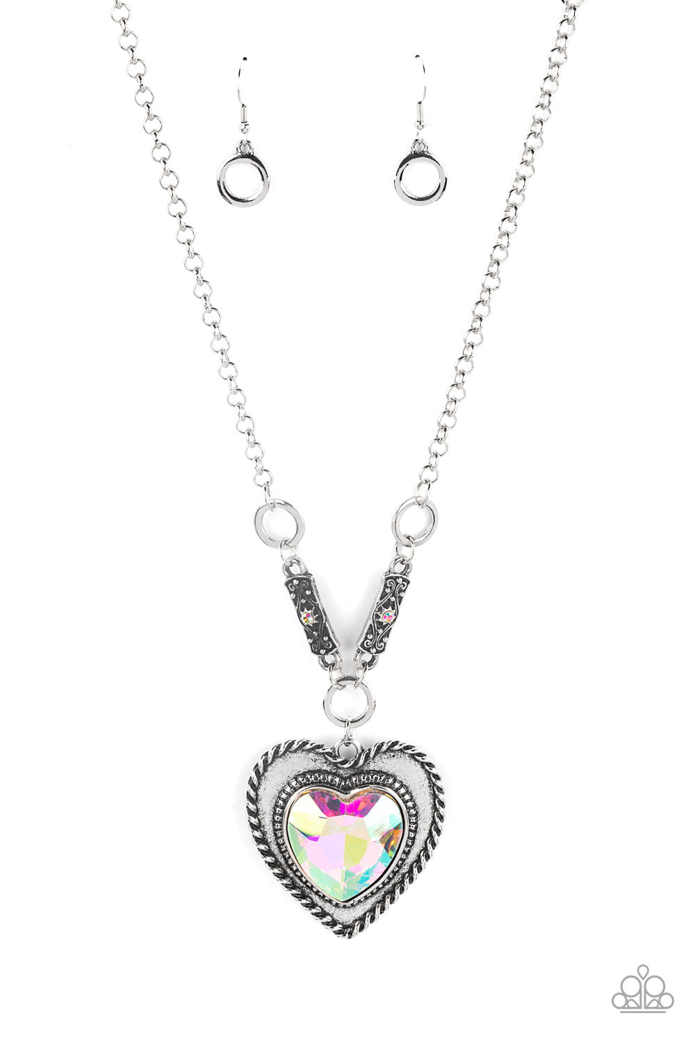 Paparazzi - Heart Full of Fabulous - Multi Necklace - April 2022