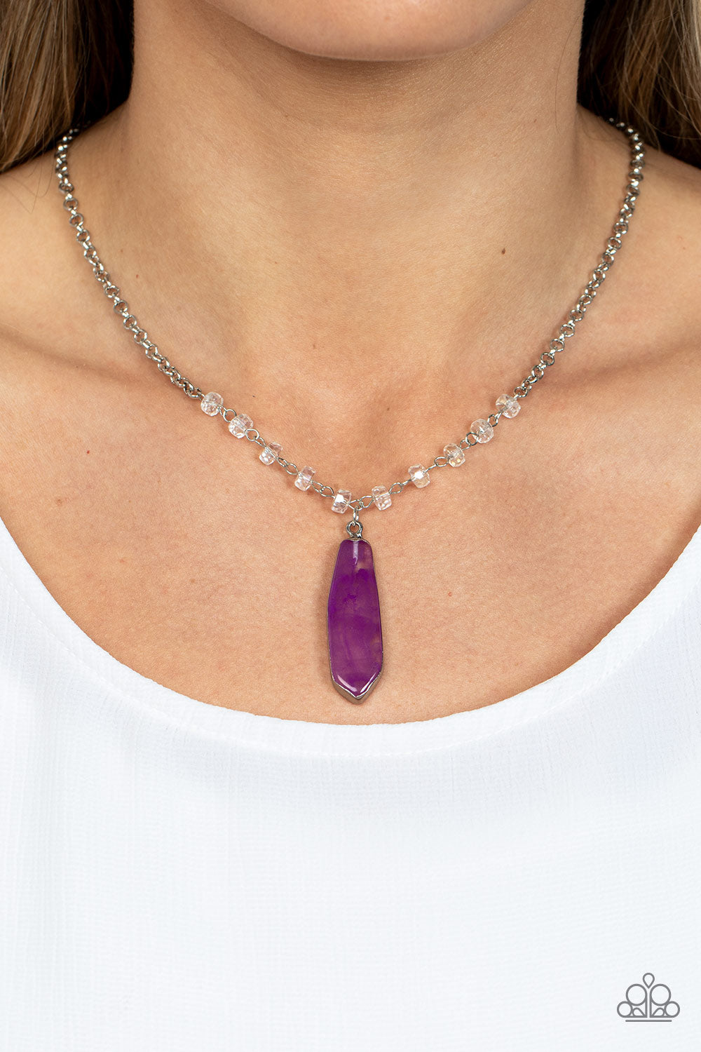 Paparazzi - Magical Remedy - Purple Necklace