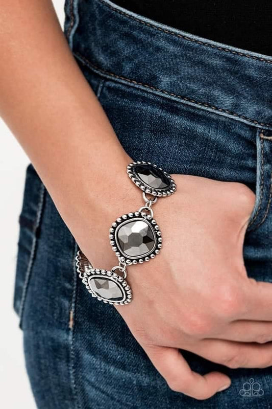 Paparazzi - Megawatt - Silver Bracelet