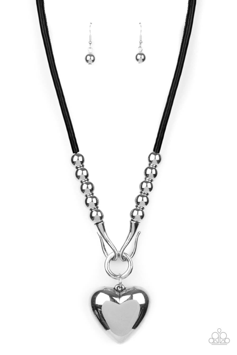 Paparazzi- Forbidden Love Black Necklace