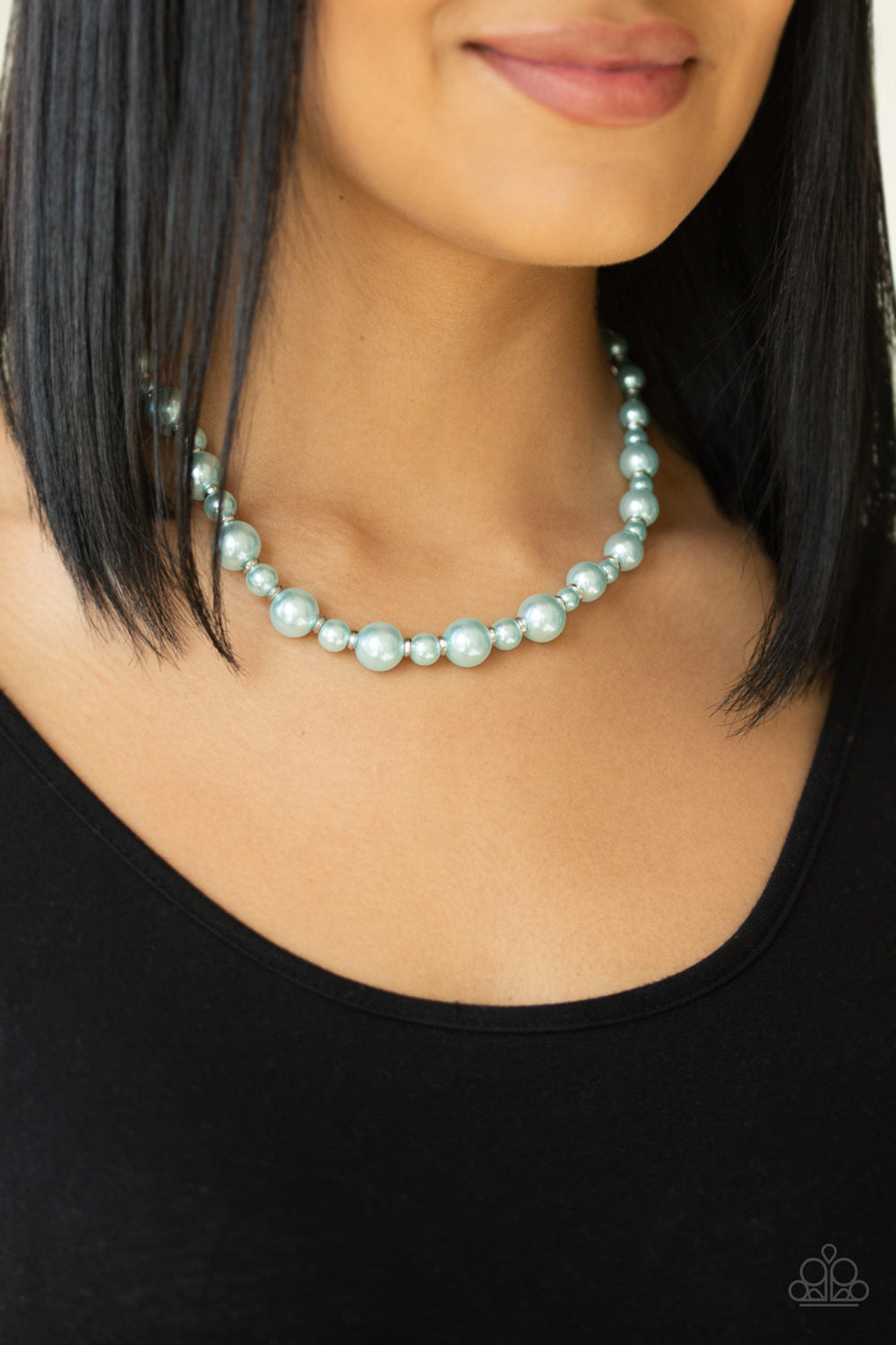 Pearl Heirloom Blue Necklace and Powder and Pearls Blue Bracelet