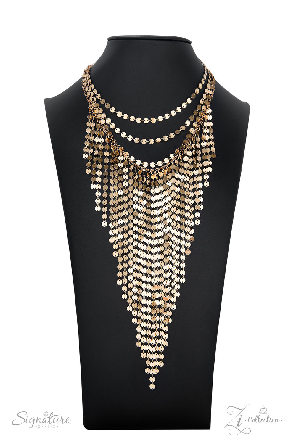 Paparazzi - The Suz 2022 ZI Collection Gold Necklace