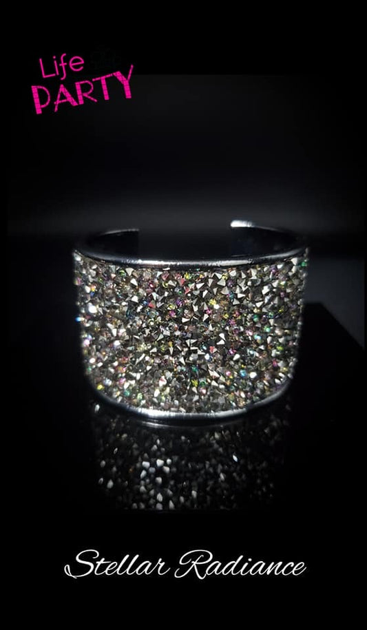 Paparazzi - October 2020 Life of the Party - Stellar Radiance Black Bracelet