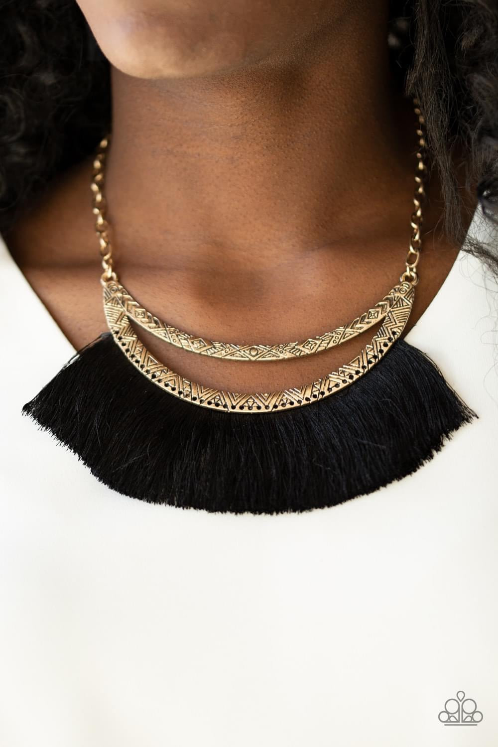 Paparazzi - The MANE Event - Gold Necklace