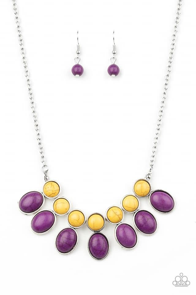 Paparazzi - Environmental Impact Purple Necklace