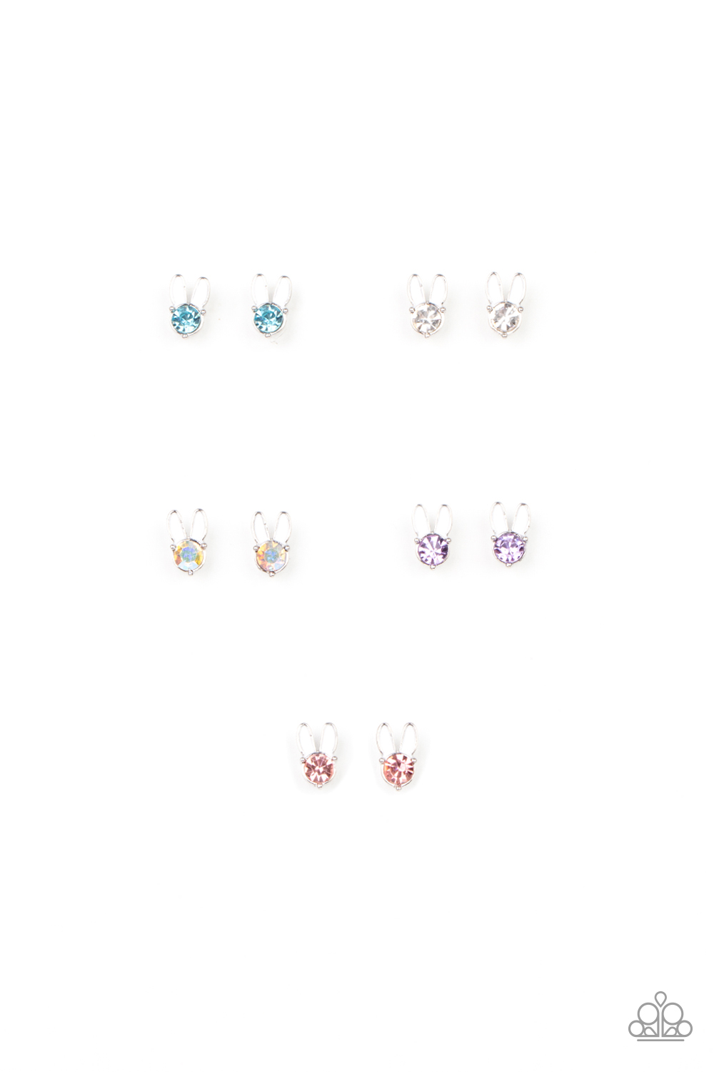 Paparazzi- Starlet Shimmer Bunny Earrings