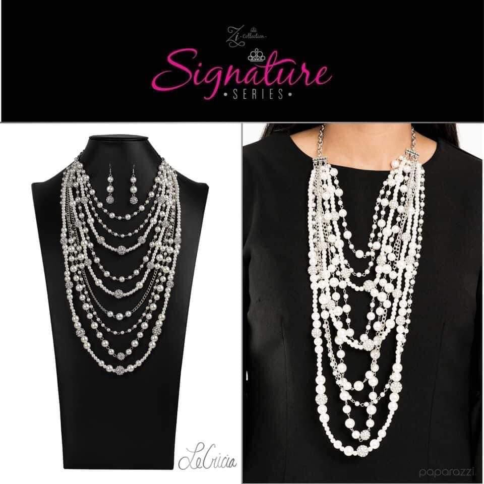 Paparazzi- The Lecricia Pearl Zi Collection Necklace