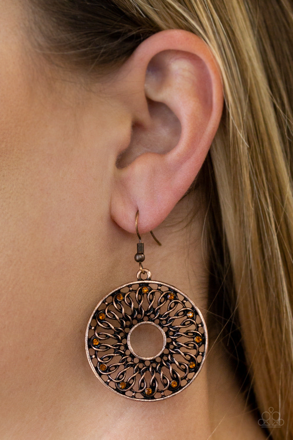 Paparazzi - Malibu Musical - Copper Earrings