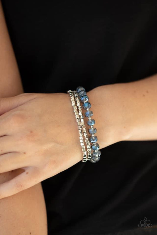 Paparazzi- Celestial Circus - Blue Bracelet