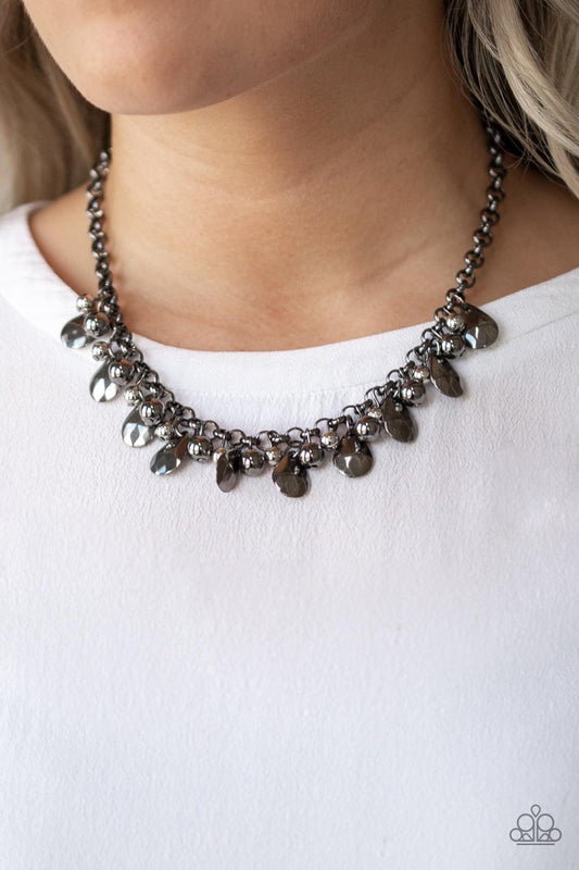 Paparazzi - Stage Stunner Black Necklace