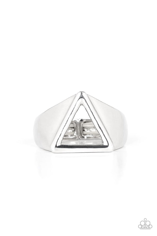 Paparazzi - Trident Urban Silver Ring