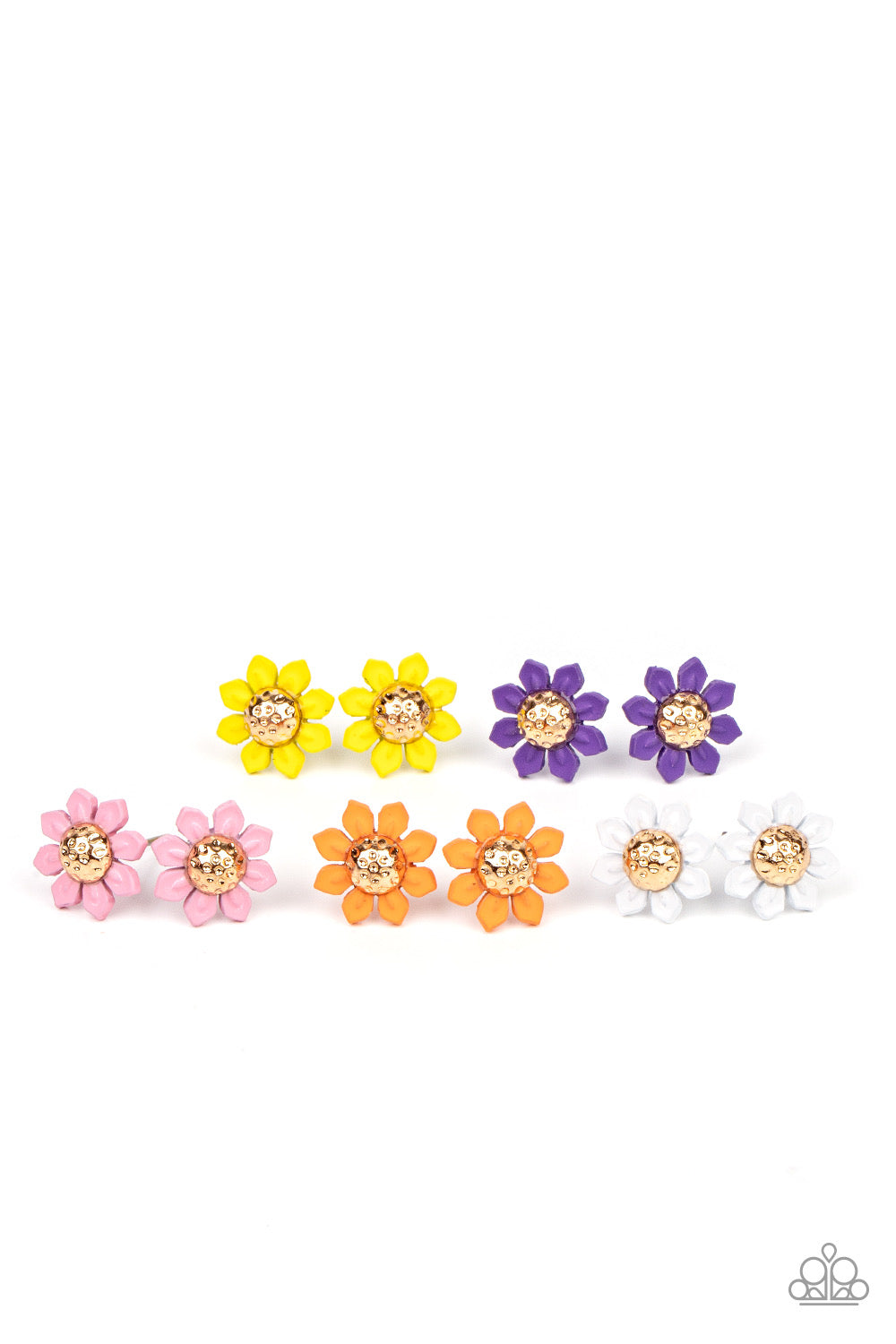 Paparazzi - Starlet Shimmer Flower Earring Kit