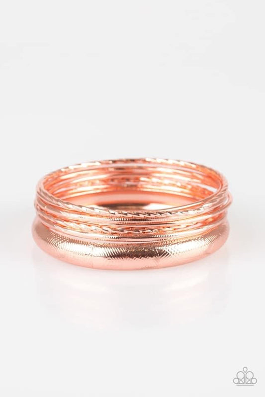 The Customer is Always Bright Copper Bracelet