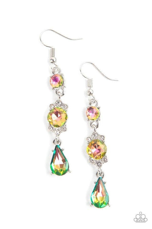 Paparazzi - Outstanding Opulence - Multi Earrings