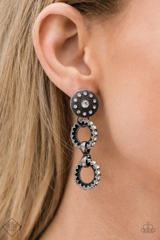 Paparazzi - HIGH TECH - Multi  Post Earrings