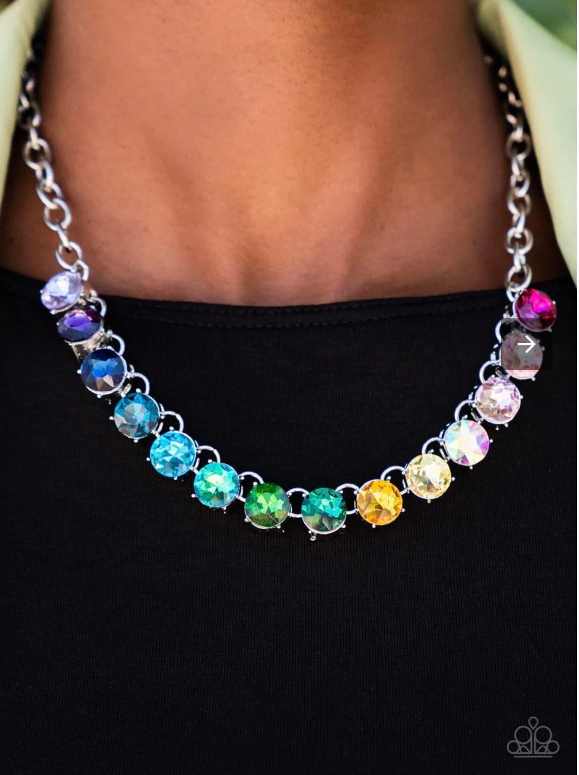 Paparazzi - Rainbow Resplendence-Multi Necklace