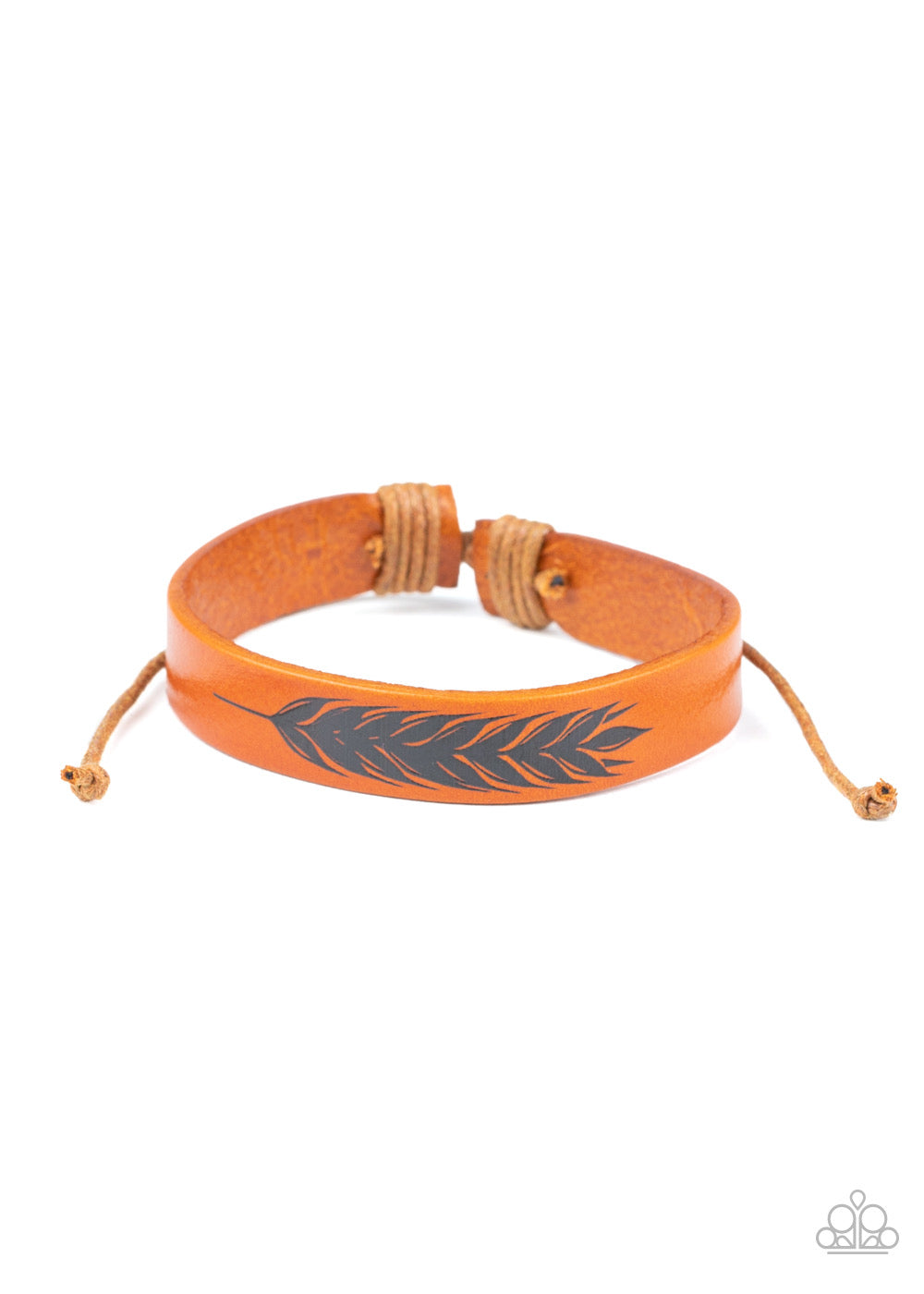 Paparazzi - This QUILL ALL Be Yours Brown Urban Bracelet