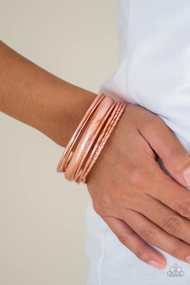 The Customer is Always Bright Copper Bracelet