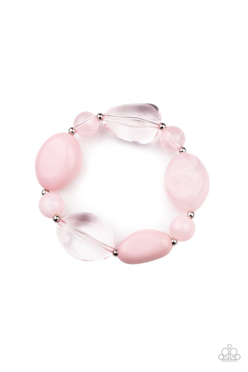 Paparazzi - Staycation Stunner - Pink Necklace and I Need A Staycation Pink Bracelet