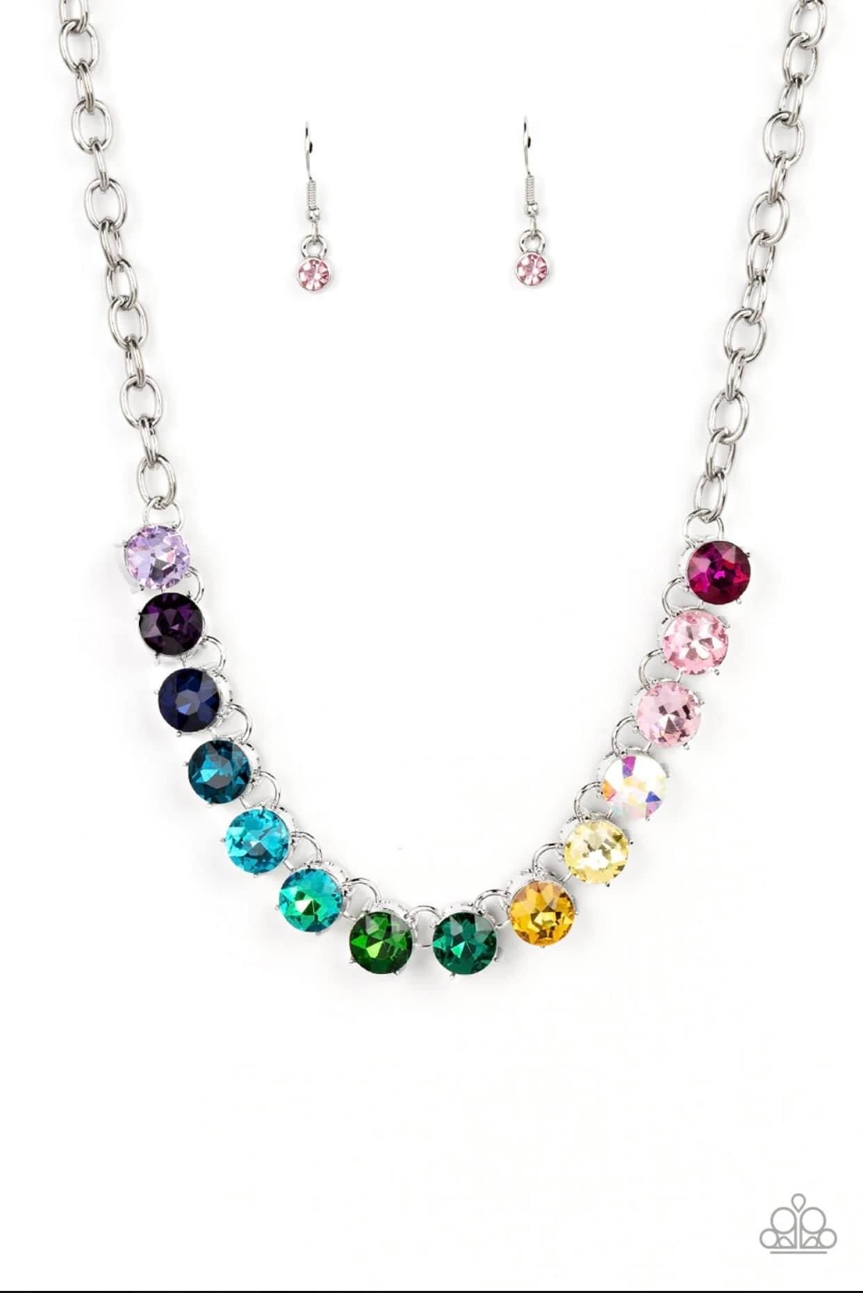 Paparazzi - Rainbow Resplendence-Multi Necklace