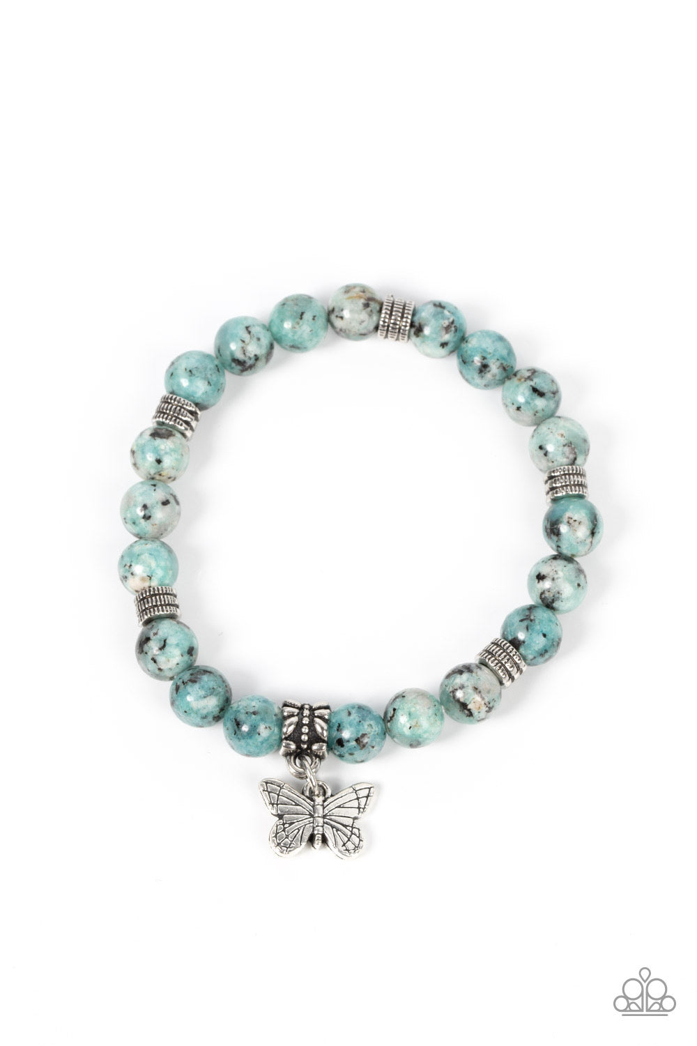 Paparazzi - Butterfly Nirvana - Blue Bracelet