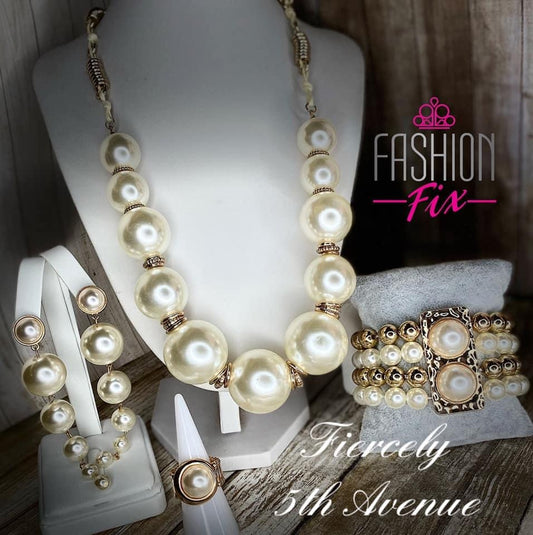 Paparazzi - Fiercely 5th Avenue - Complete Trend Blend Fashion Fix Set - October 2020