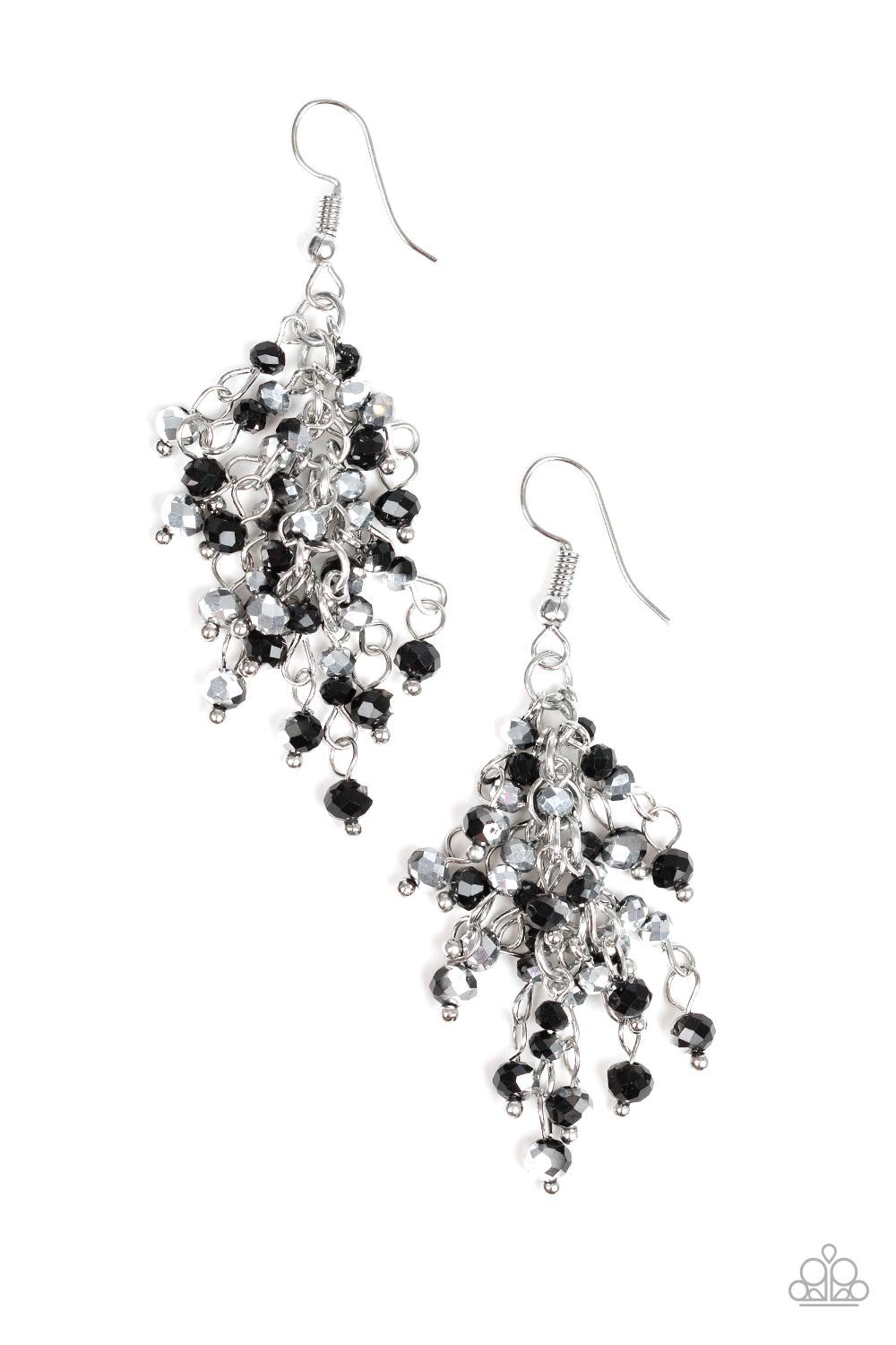 Paparazzi - A Taste Of Twilight - Black Earrings