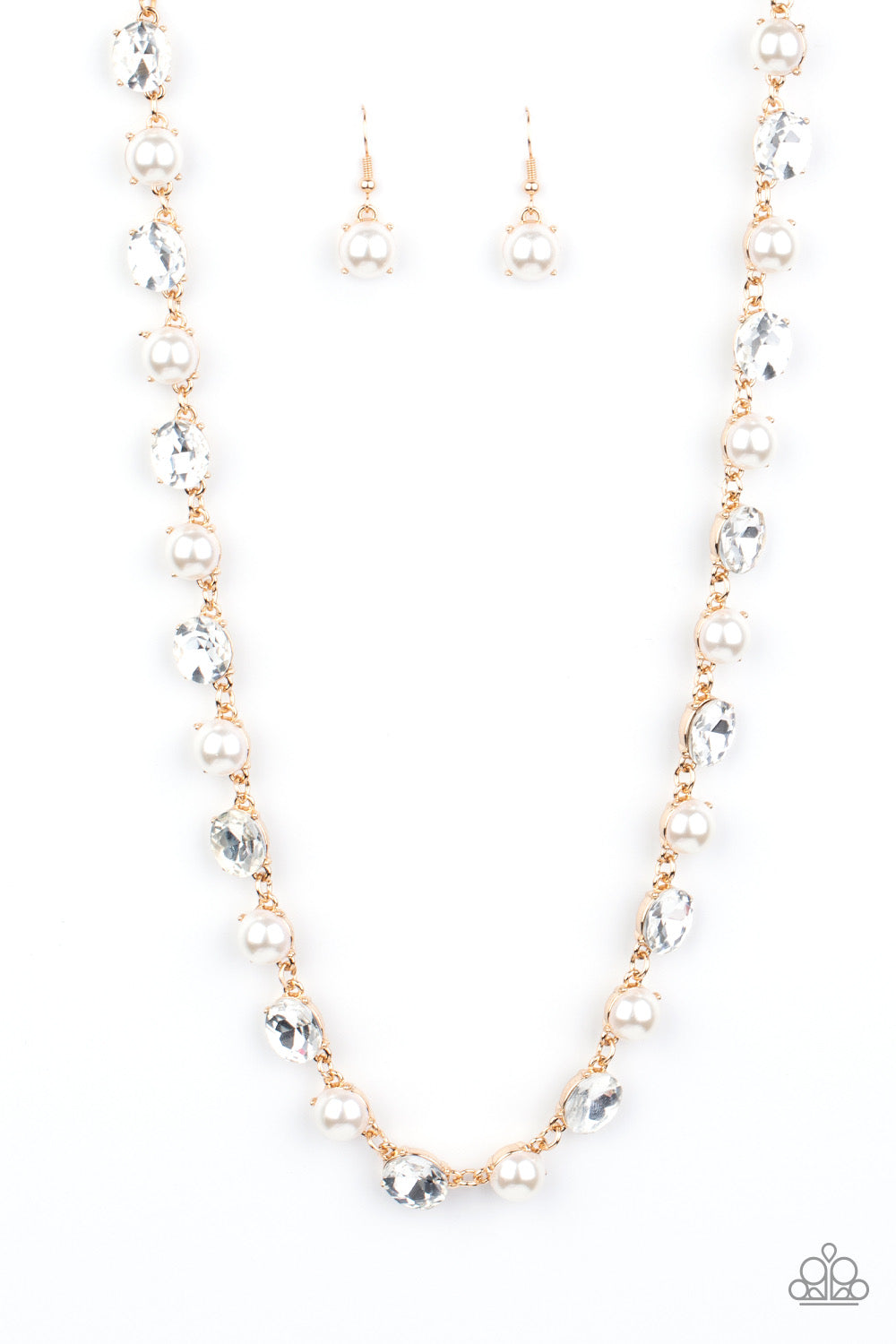 Paparazzi- Go-Getter Gleam Gold Necklace