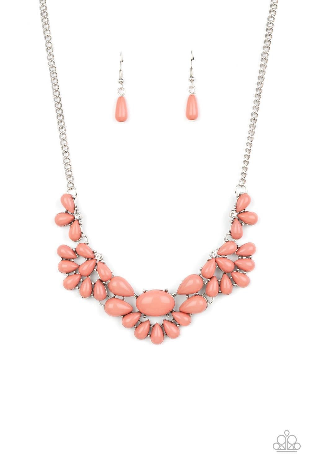 Paparazzi - Secret GARDENISTA - Pink Necklace