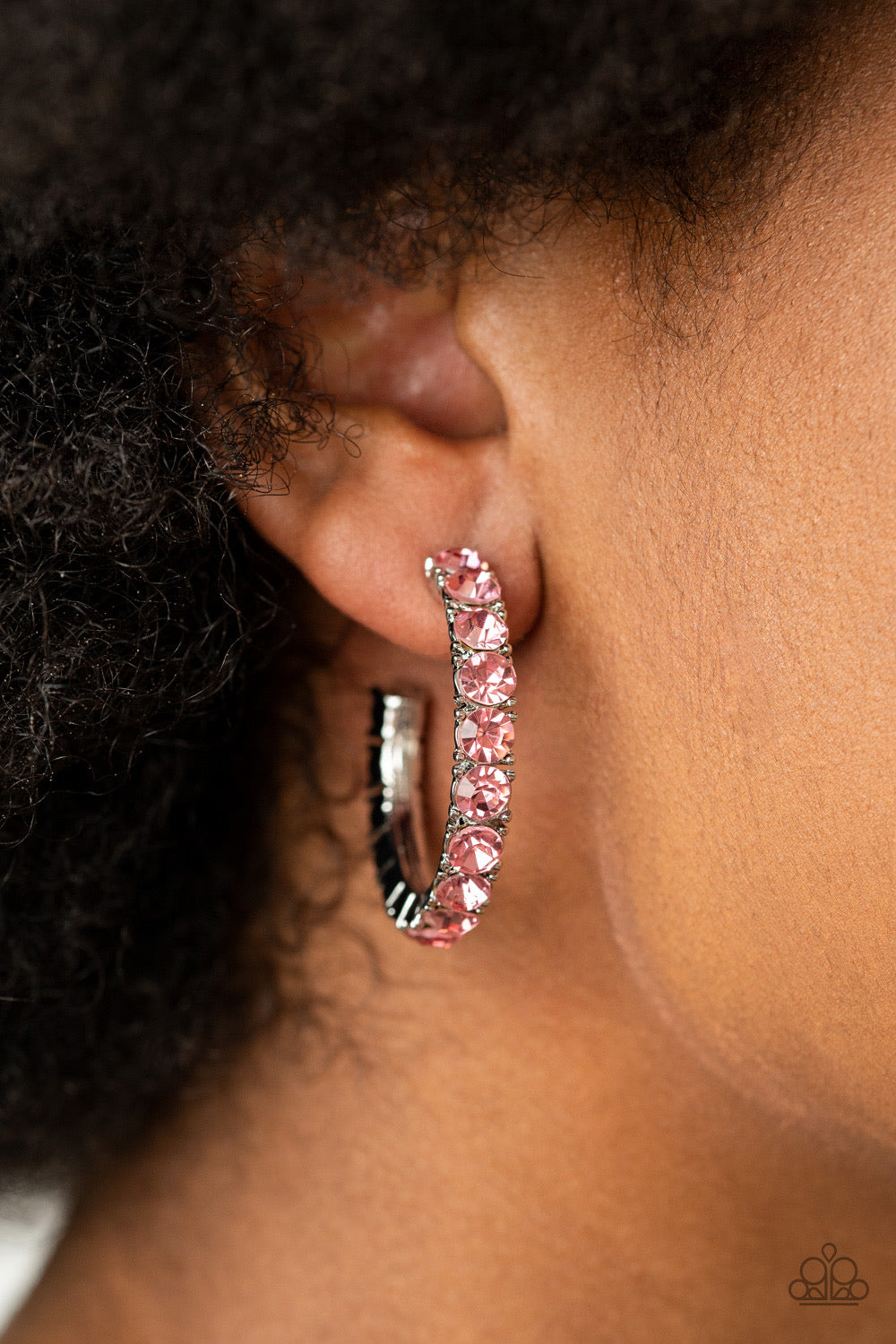 Paparazzi - CLASSY is in Session Pink Earrings