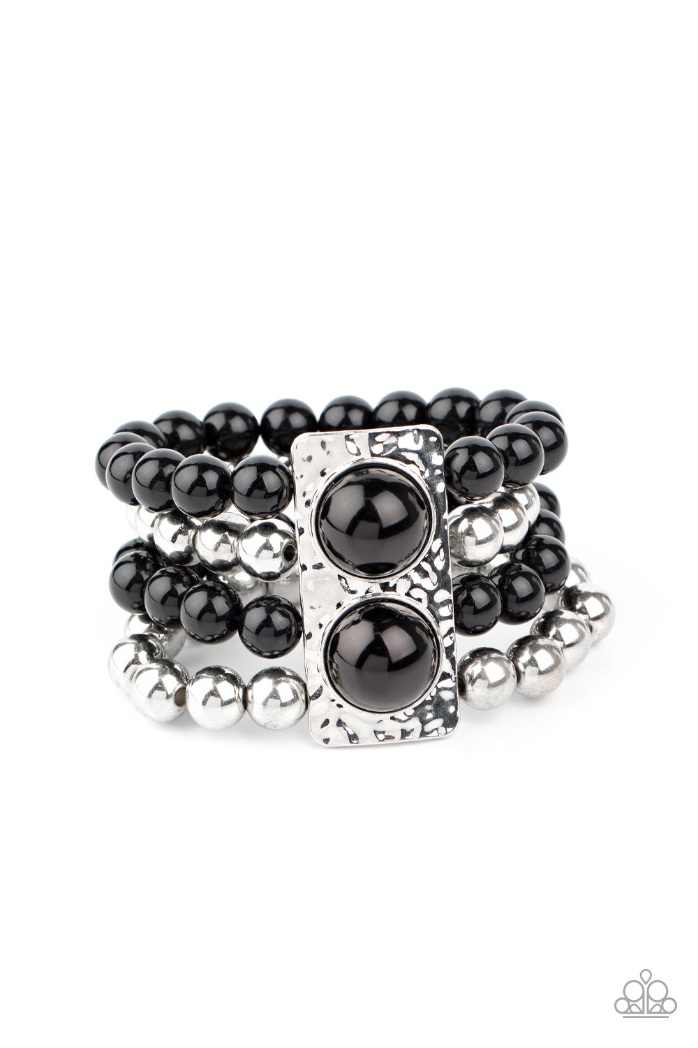 Paparazzi - WEALTH-Conscious Black Bracelet