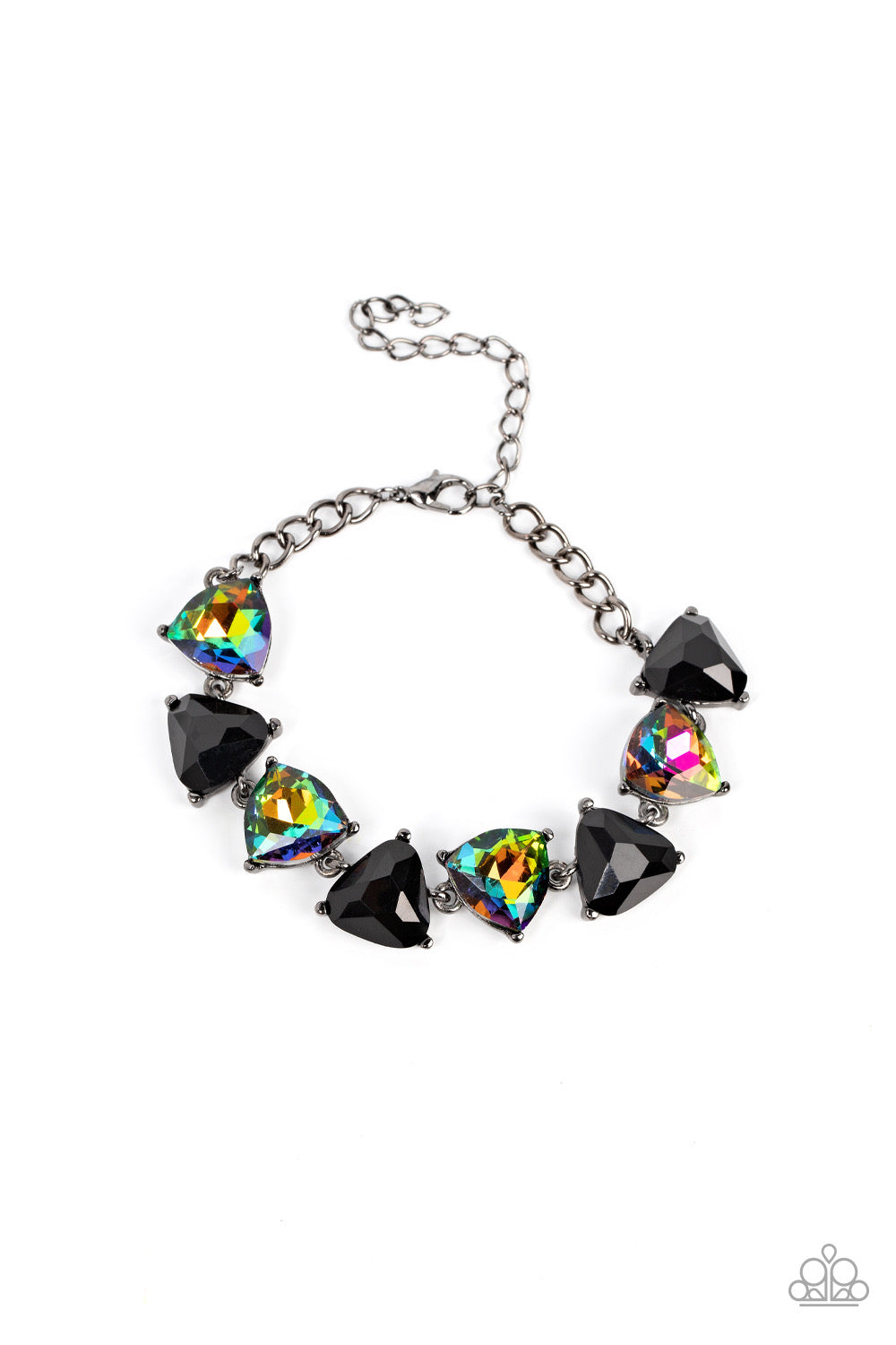 Paparazzi- Pumped up Prisms - Multi Bracelet