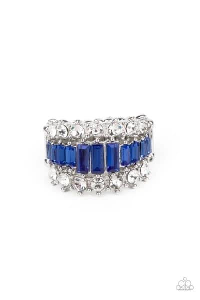 Paparazzi- CACHE VALUE BLUE RING