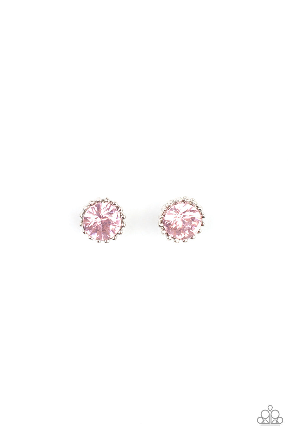 Paparazzi - Starlet Shimmer Glittery Pink Rhinestone Earring Kit