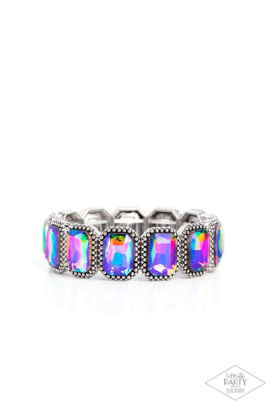 Paparazzi - Studded Smolder- Multi Bracelet