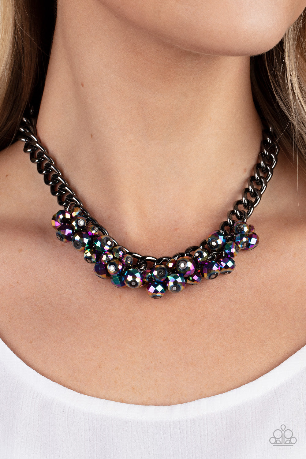 Paparazzi - Galactic Knockout - Multi Necklace