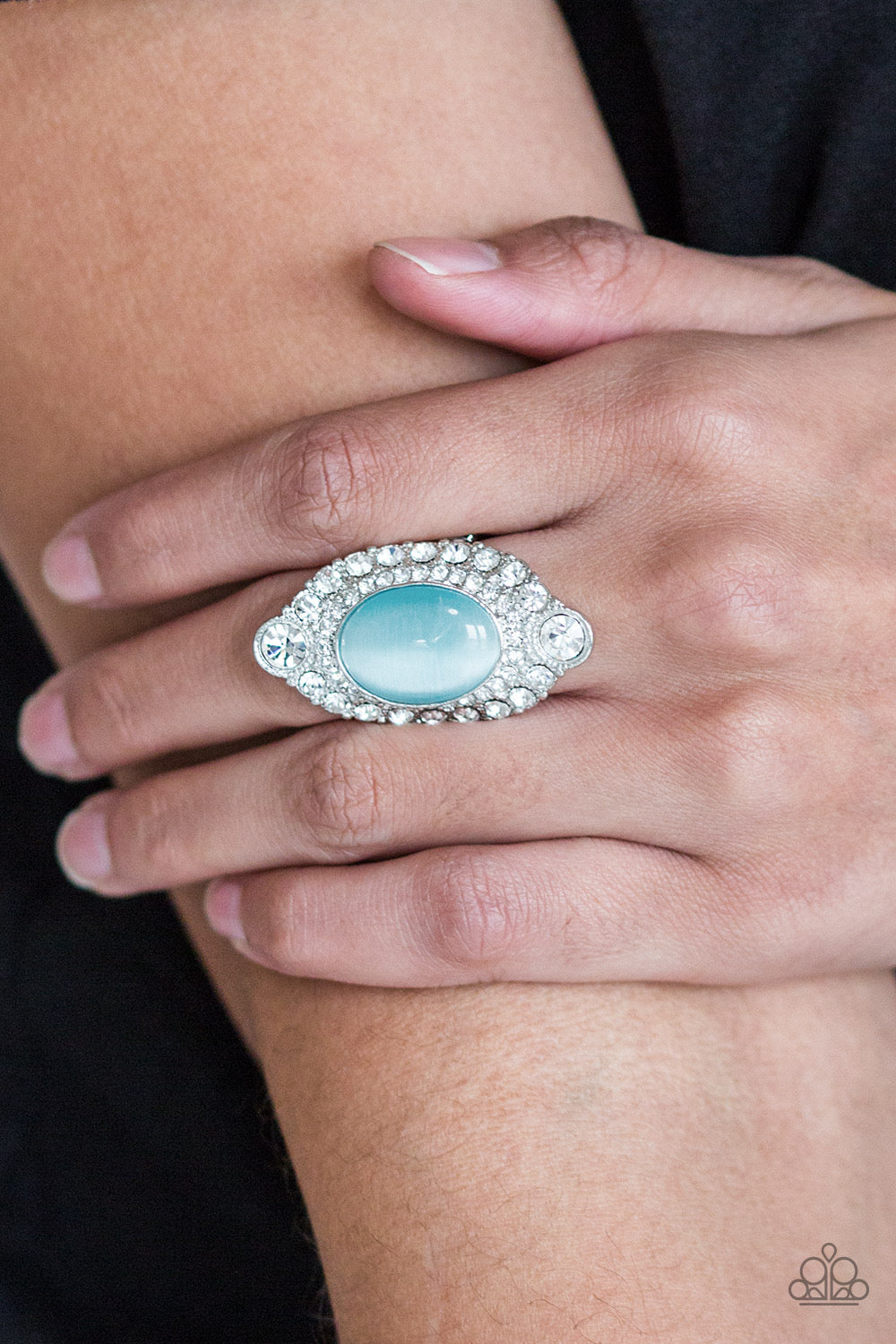 Paparazzi - Riviera Royalty - Blue Ring